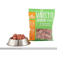 Mush B.A.R.F. Vaisto ® 3kg grøn Okse Gris Kylling